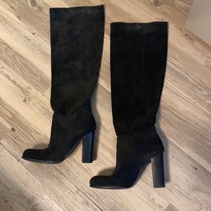 Sam Edelman Victoria Black Knee High Boots